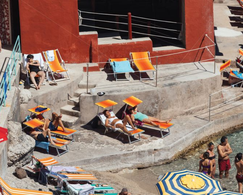Bagni Sun Bathing - mimi allen photography