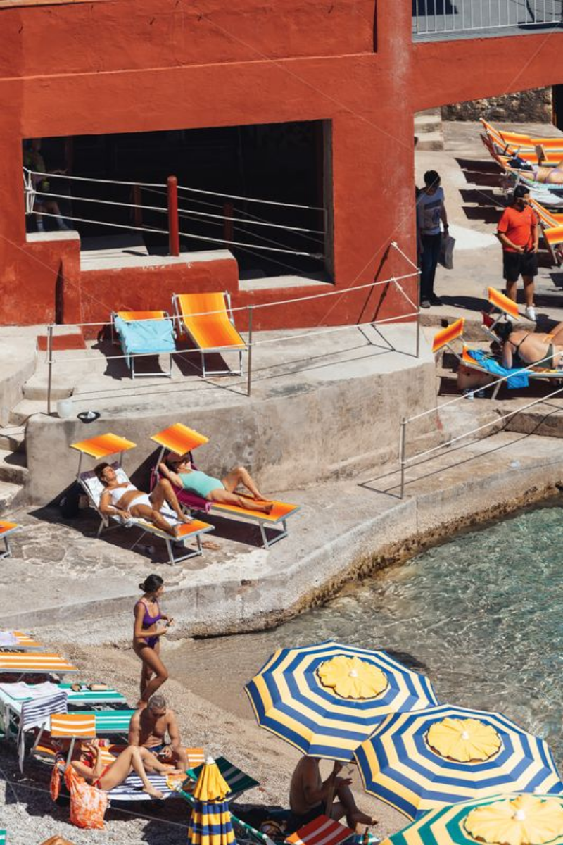 Bagni Sun Bathing Deux - mimi allen photography