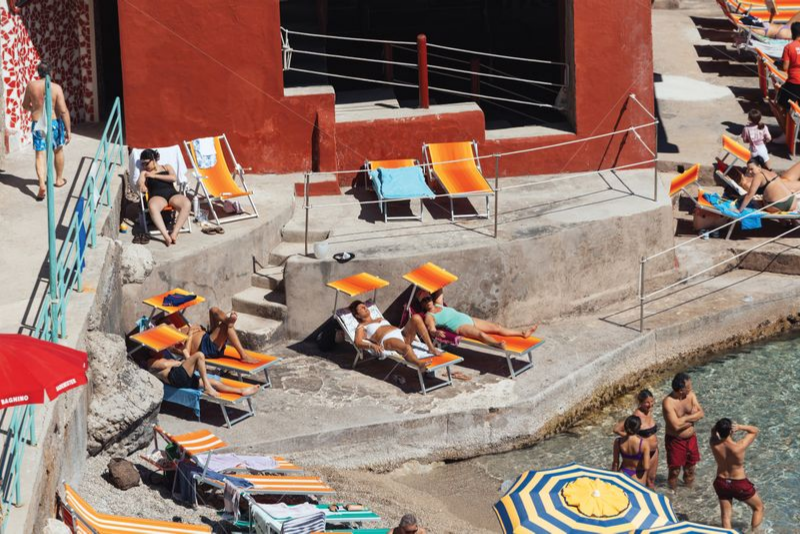 Bagni Sun Bathing - mimi allen photography